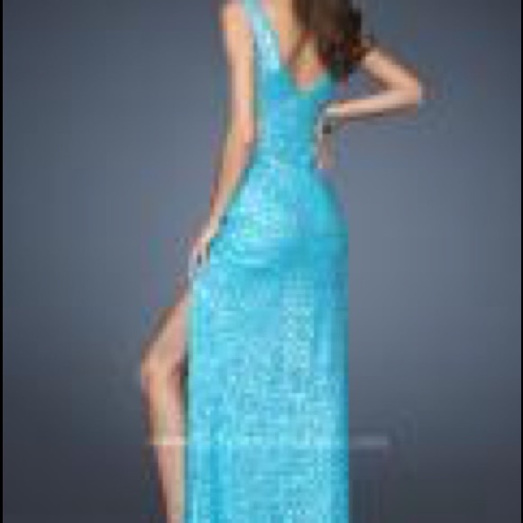 LA FEMME 18851 DRESS - Picture 5 of 8